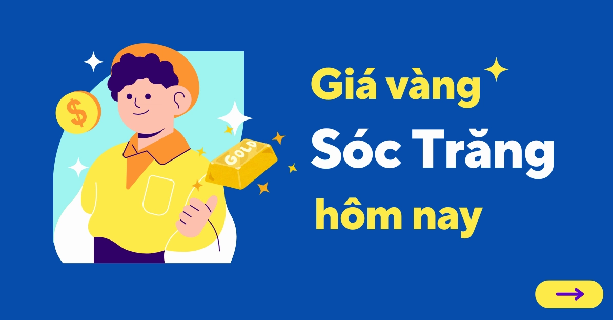 Biểu đồ biến động giá vàng Sóc Trăng hôm nay