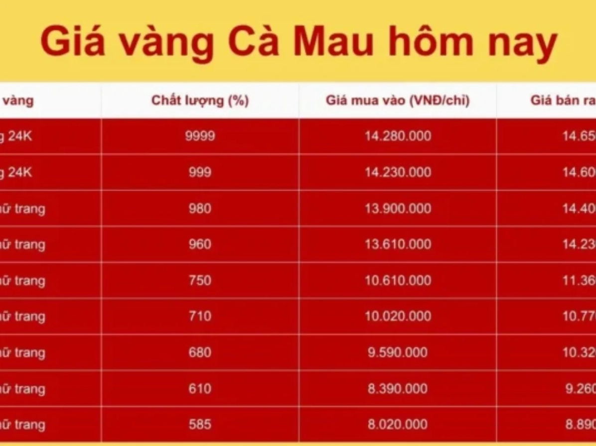 Biểu đồ dự báo giá vàng 2026