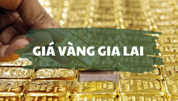 Biểu đồ giá vàng 9999 tại Gia Lai
