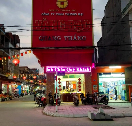 Giá Vàng Quang Thắng Giao Thủy Hôm Nay: Dự Báo 2026 Biểu đồ giá vàng biến động