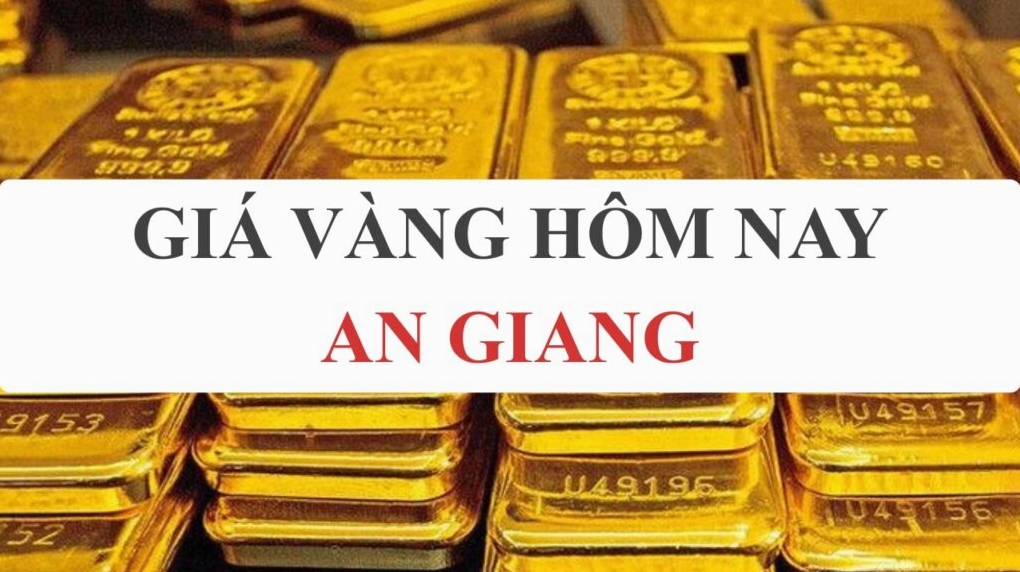 Biểu đồ giá vàng SJC An Giang năm 2026