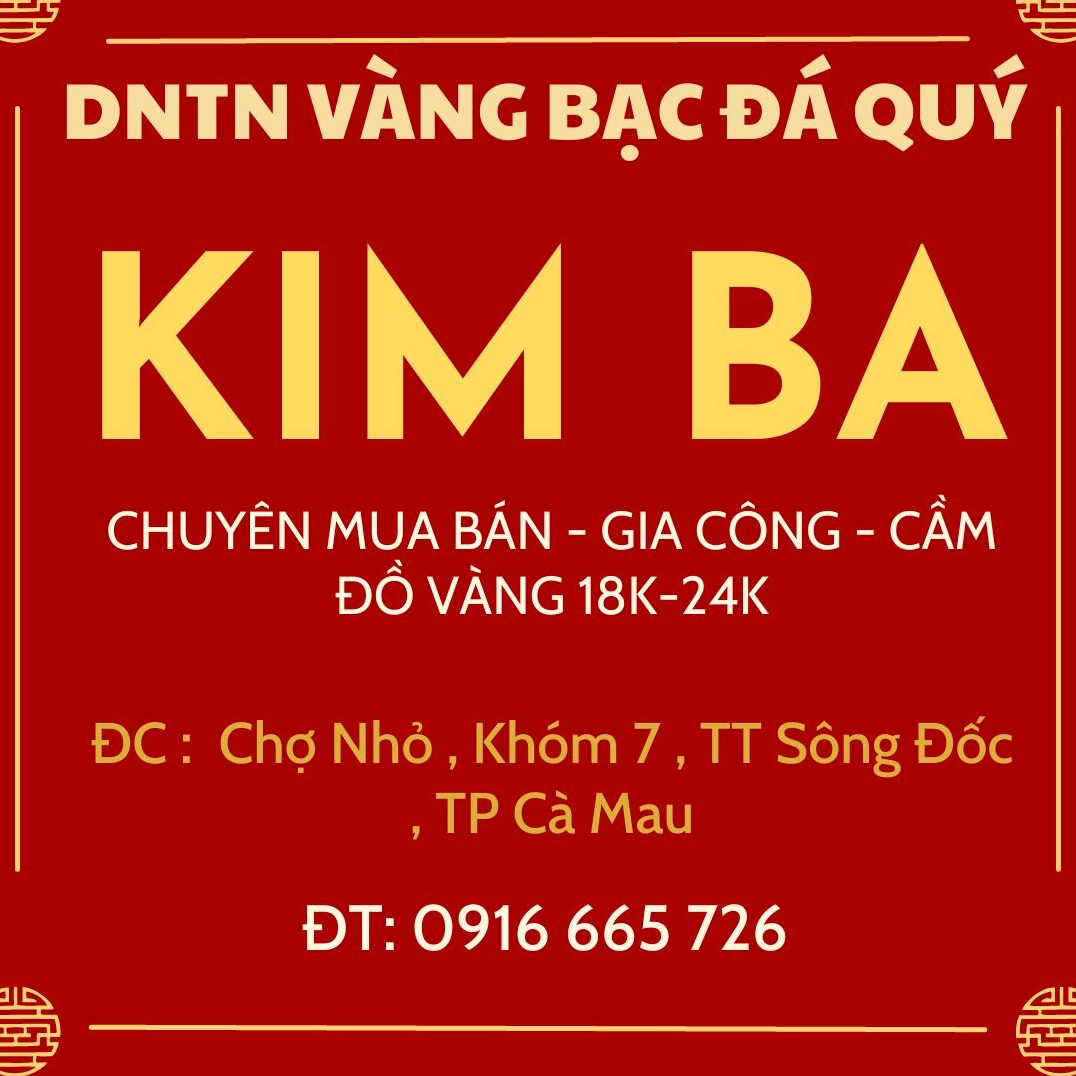 Biểu đồ giá vàng SJC Cà Mau