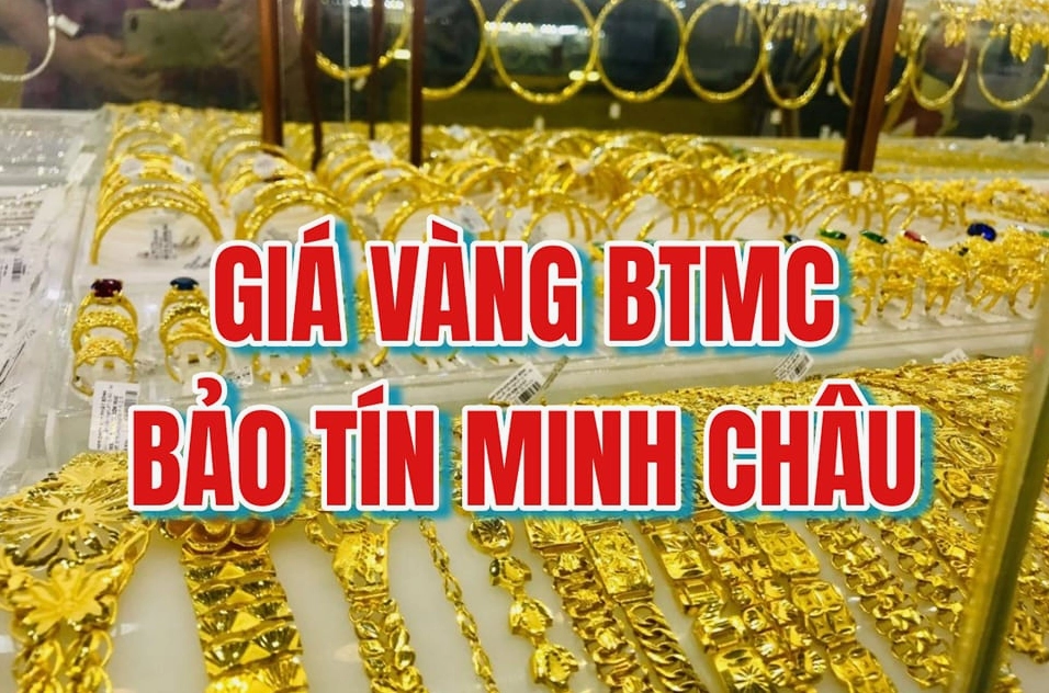 Biểu đồ giá vàng tại Bảo Tín Minh Châu