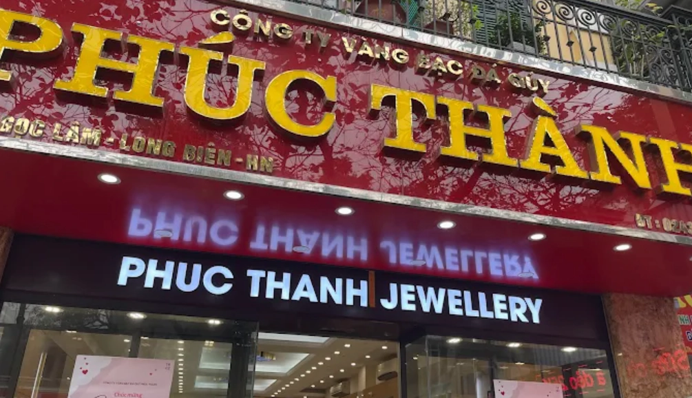 Biểu đồ so sánh giá vàng các thương hiệu