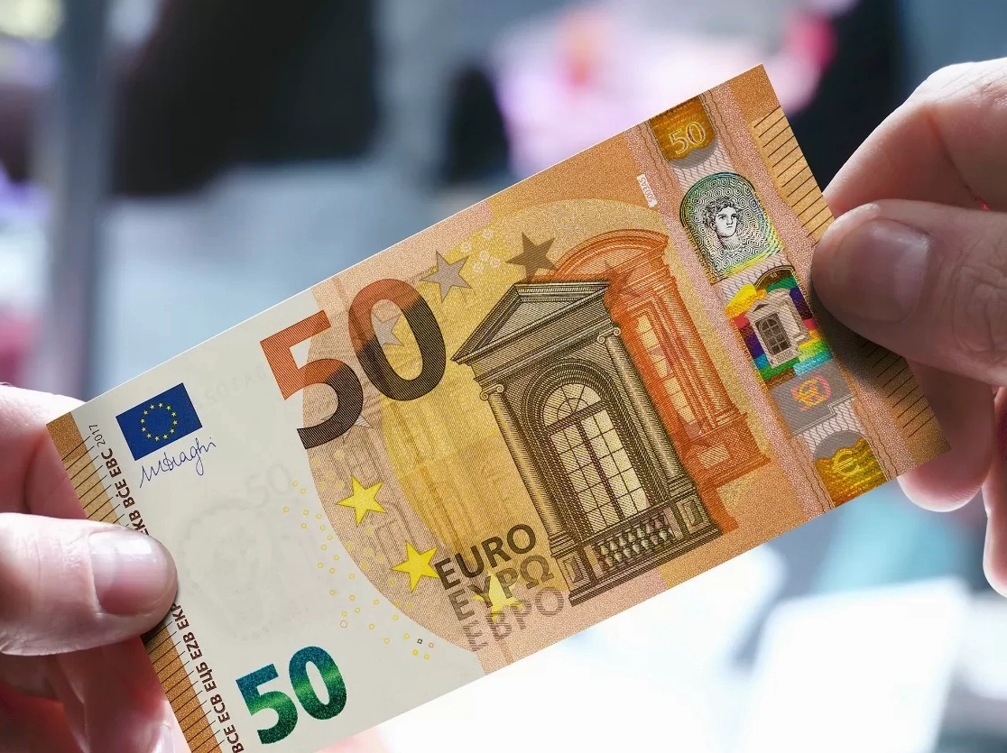 Các loại tiền giấy Euro