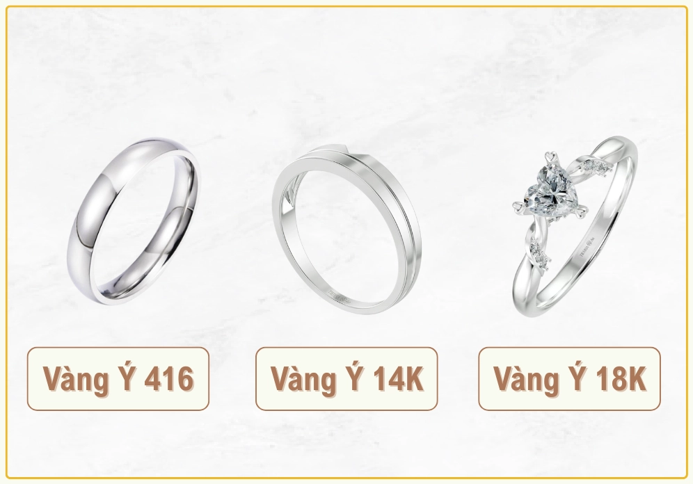 Vàng Ý Giá Bao Nhiêu 1 Chỉ? Cập Nhật Mới Nhất 2026 Các loại vàng Ý phổ biến và đặc điểm