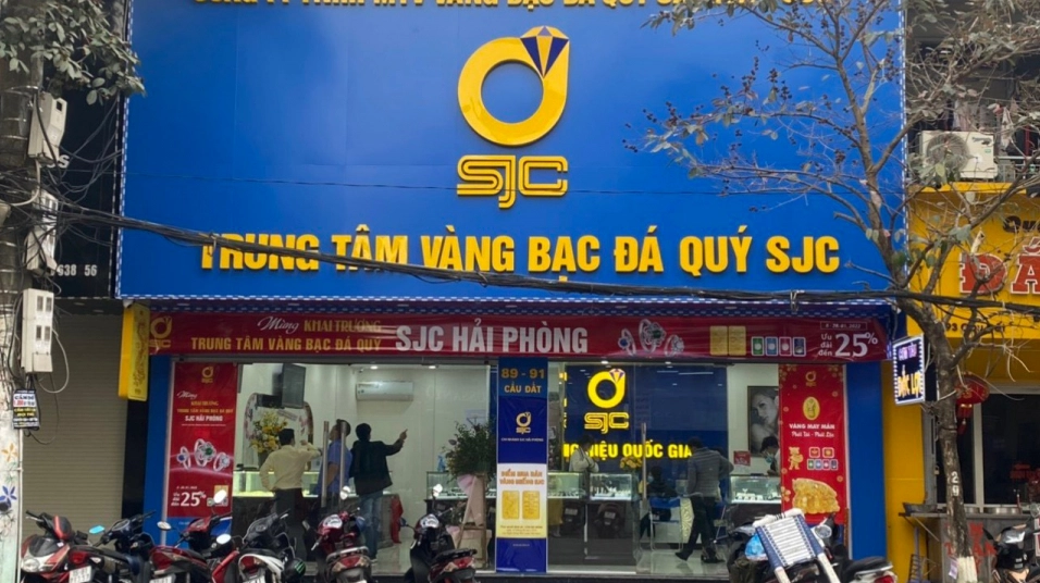 Cập nhật giá vàng SJC Hải Phòng