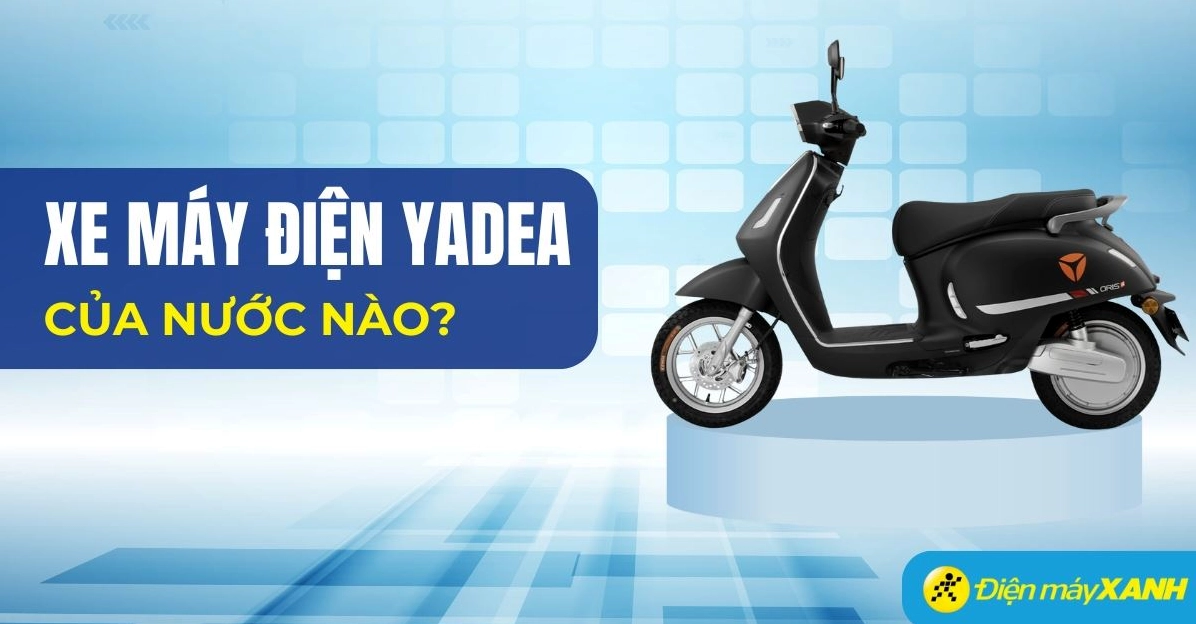 Công nghệ xe điện Yadea