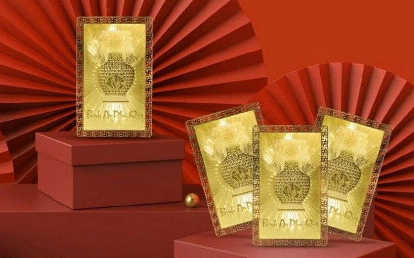 Cửa hàng vàng Doji trưng bày sản phẩm đa dạng
