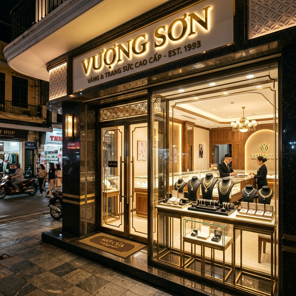 Cửa hàng vàng Vượng Sơn Phúc Yên