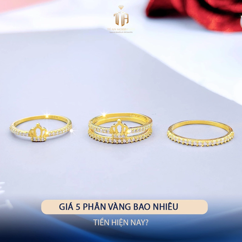 Giá vàng 18k theo phân