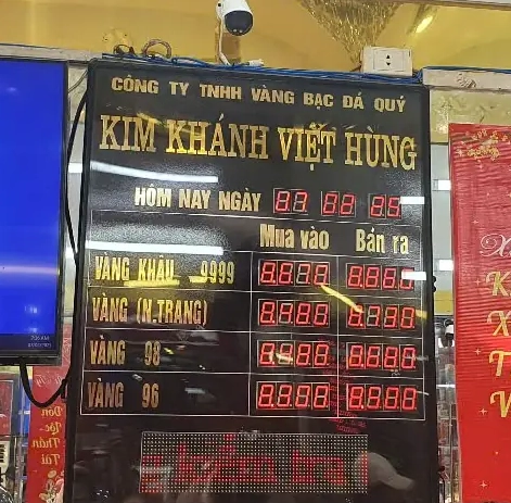 Giá vàng Kim Khánh Việt Hùng hôm nay