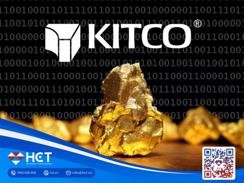 Giao diện giá vàng Kitco trực tuyến