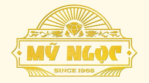 Logo Tiệm Vàng Mỹ Ngọc