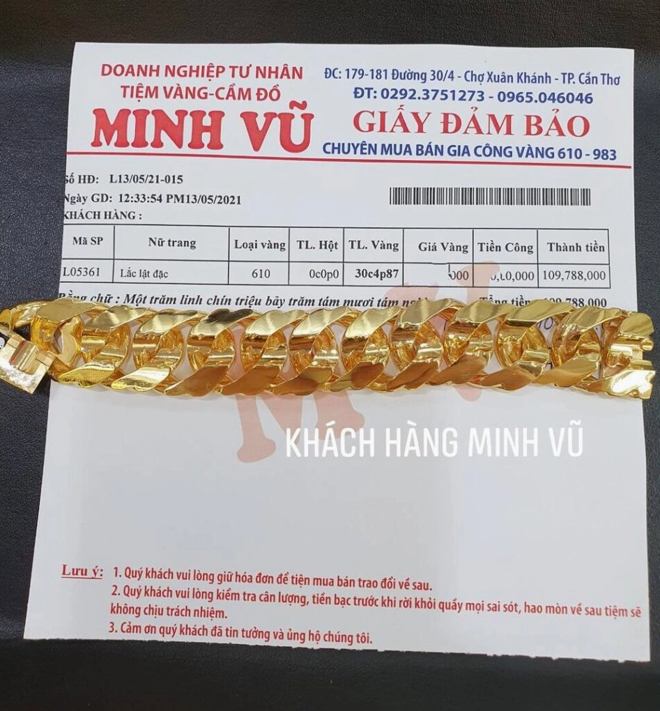 Lưu ý khi mua bán vàng tại tiệm vàng