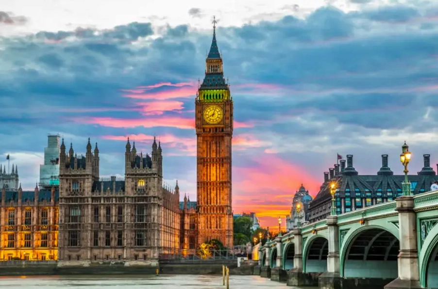 Mặt đồng hồ Big Ben ấn tượng