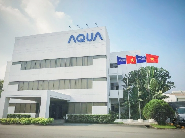 Nhà máy sản xuất Aqua tại Việt Nam
