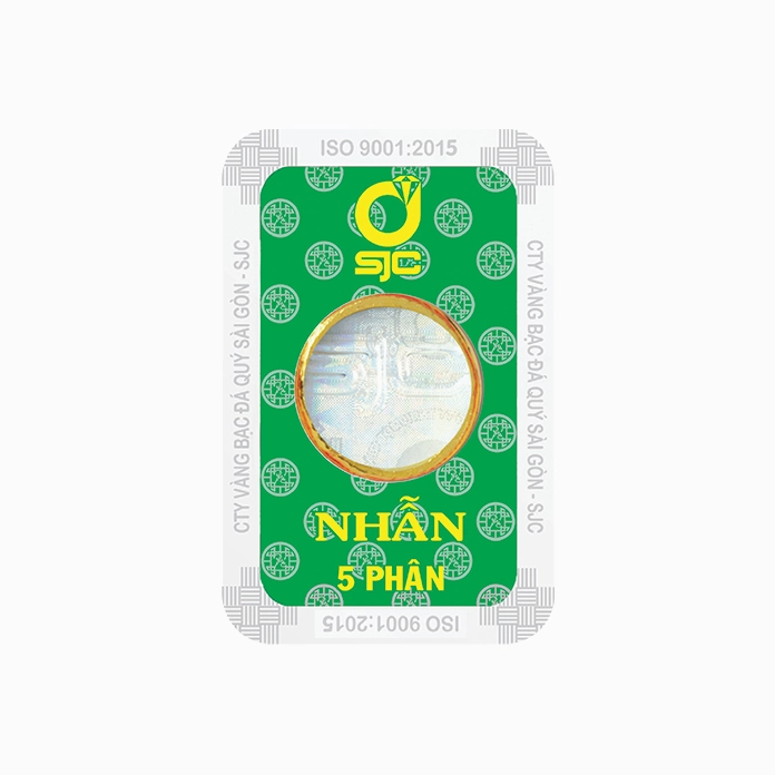 Nhẫn 5 Phân: Ý Nghĩa, Giá Trị và Hướng Dẫn Chọn Mua 2026 Nhẫn 5 phân vàng SJC