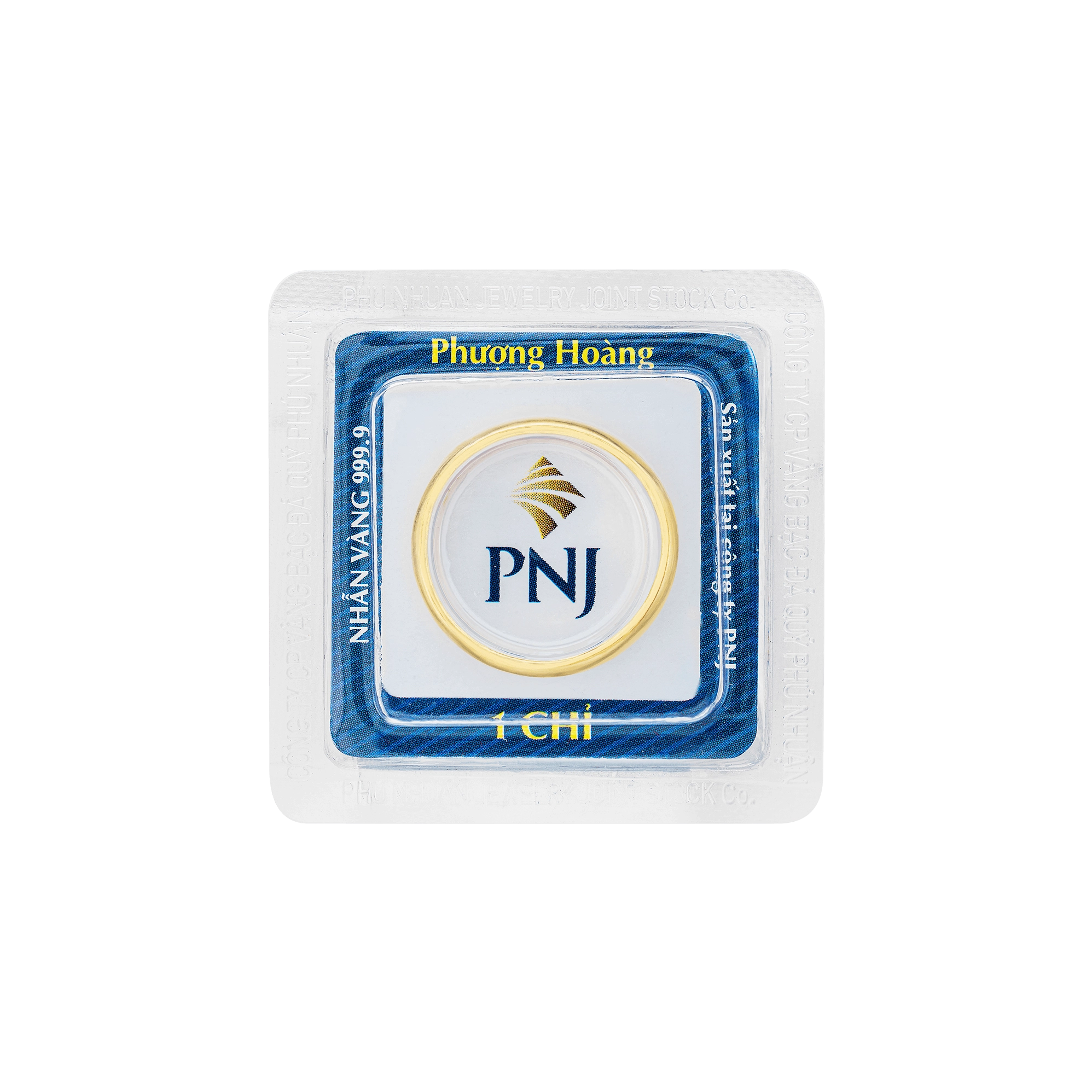 Nhẫn vàng trơn 1 chỉ PNJ hiện đại