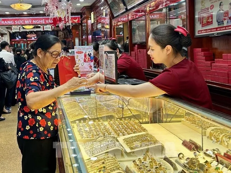 Đồ thị giá vàng