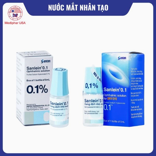 Nước mắt nhân tạo loại nào tốt nhất 2026? Hướng dẫn chọn mua Sử dụng nước mắt nhân tạo đúng cách