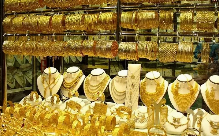 Tiệm vàng Ngọc Thiện trưng bày sản phẩm