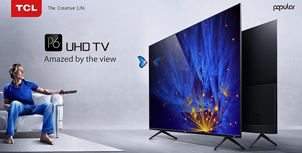 Tivi TCL với thiết kế hiện đại