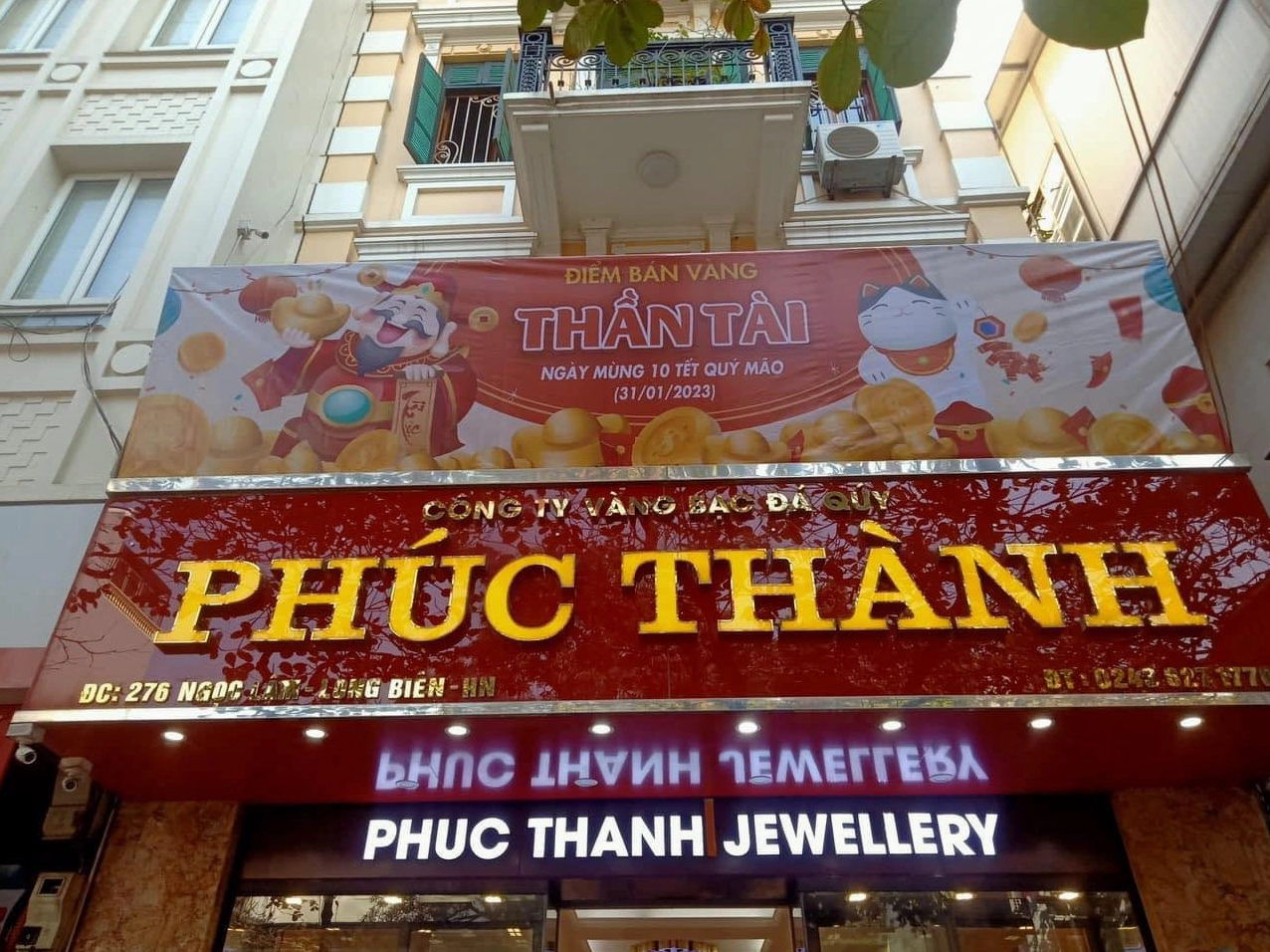 Trang sức vàng tại Vàng Phúc Thành