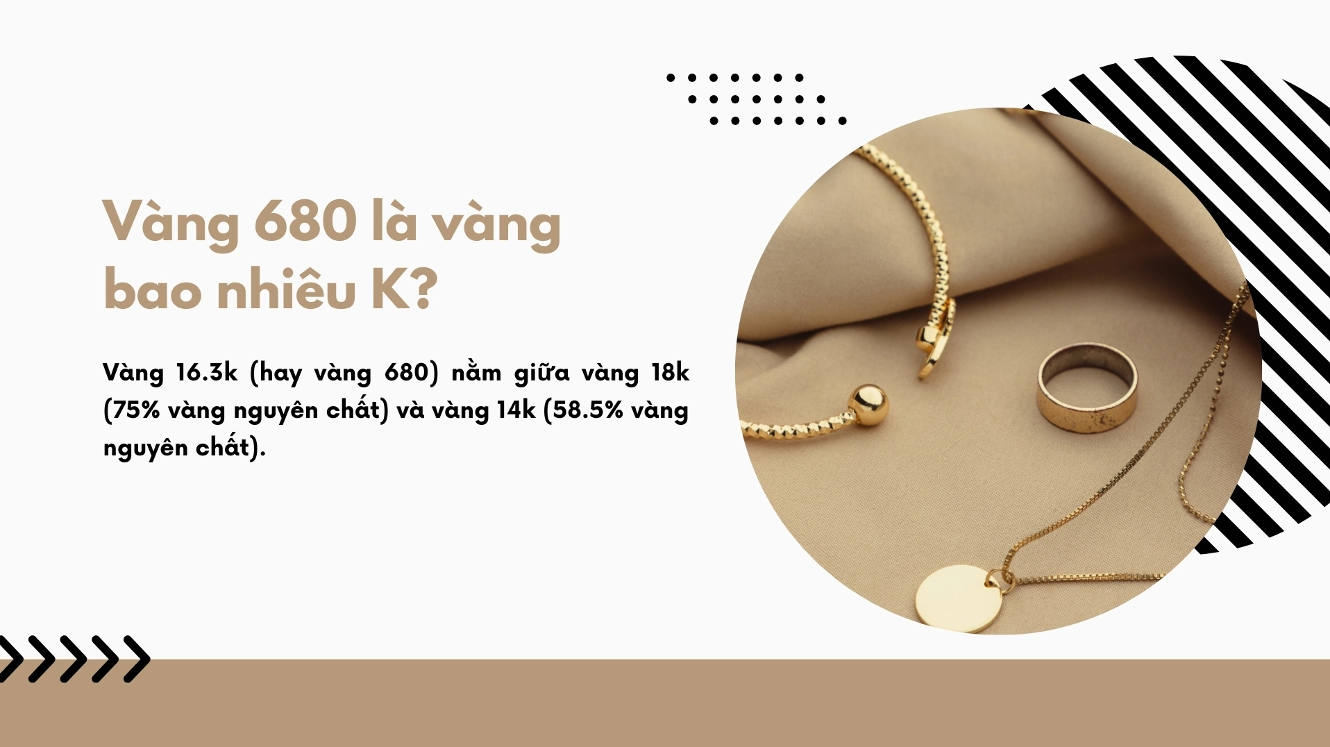 Vàng 680 là vàng bao nhiêu K?